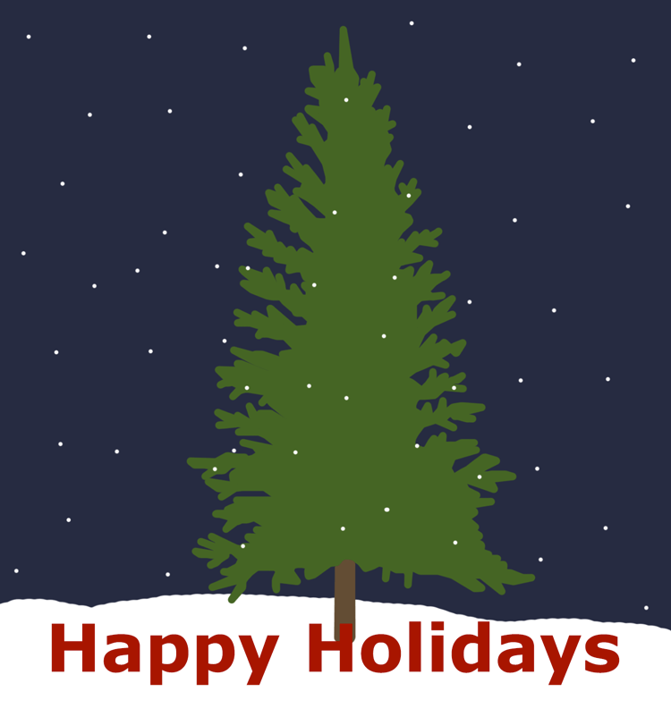 I made this wonderful holiday card for you to send people. I made this for you.