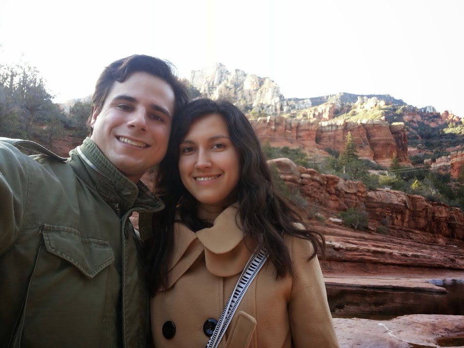 Danny & Ellie at Slide Rock