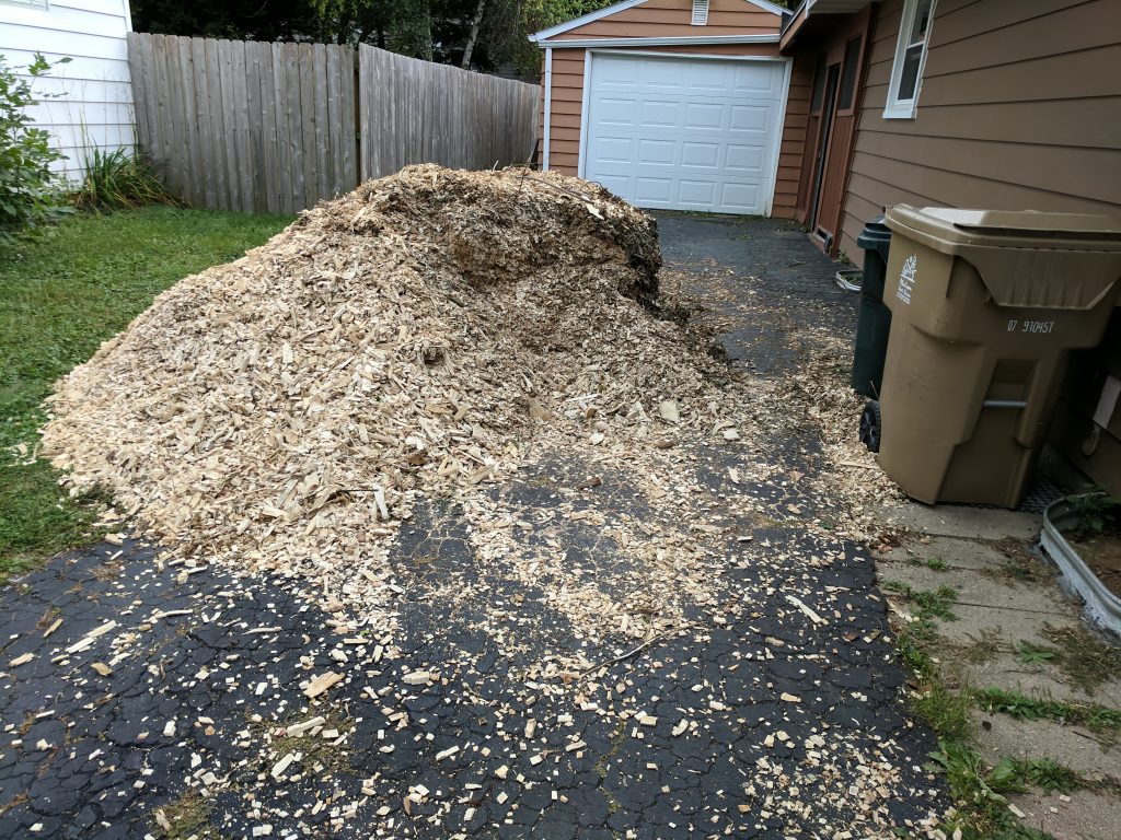 Mulch Pile - Smaller Different Angle