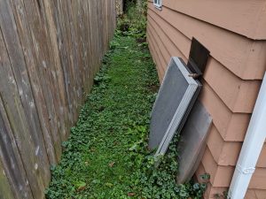 Drainage Tile Begin Garage side