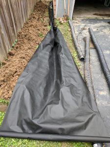 Drainage Tile Landscaping Fabric