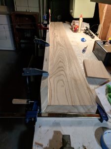 Mantle Clamping Glue-Up