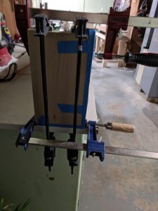 Mantle Glue-Up Side Clamp
