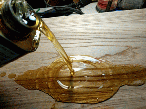 Mantle Pouring Finish