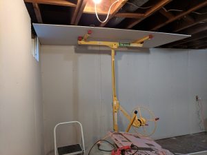 Ceiling drywall lift