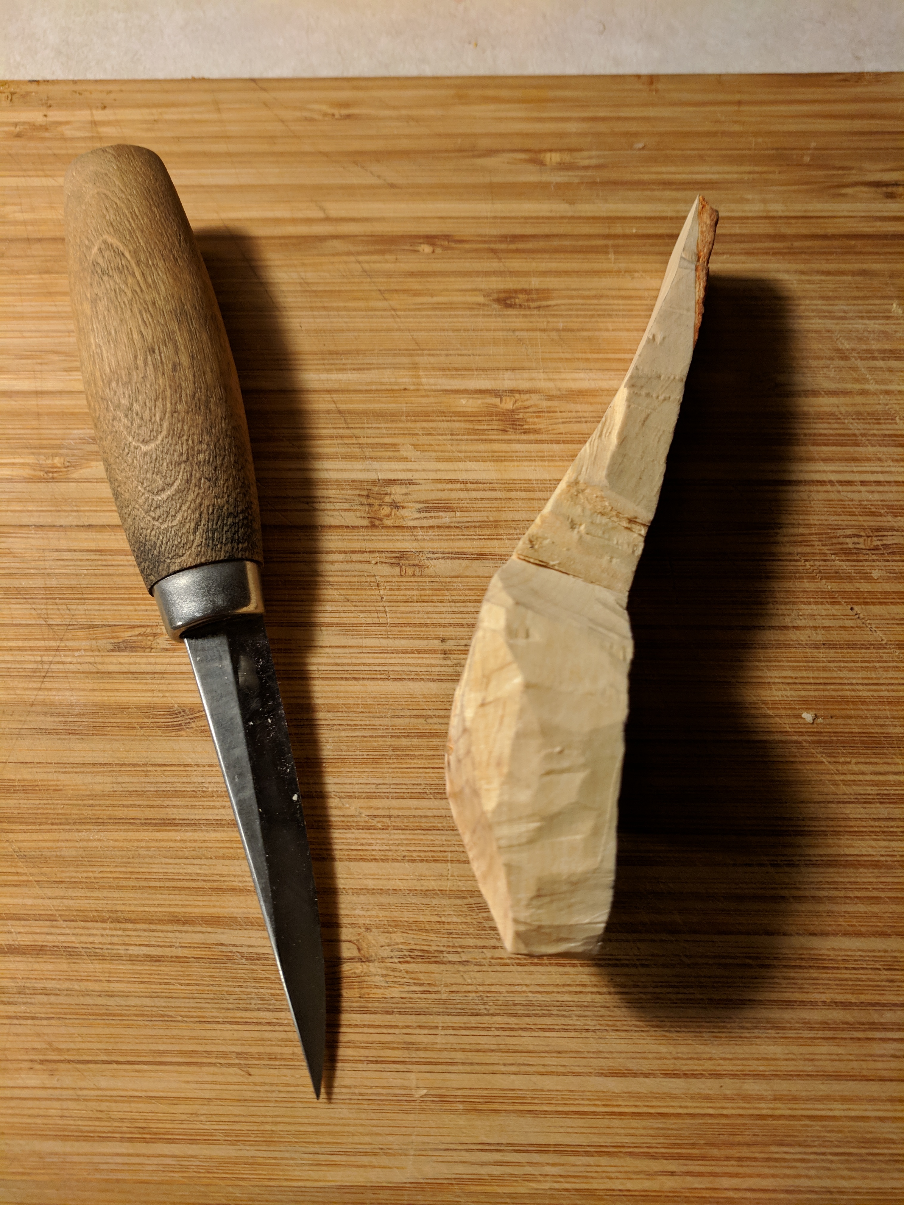 Spoon carving profile