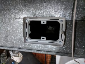 humidifier humidistat mounting plate